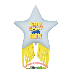 Folinis balionas „Pimpačkiukai - žvaigždė su kutais“