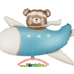 Folinis balionas "Meškutis melsvame lėktuve"