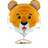 Folinis mini 14" balionas „Tigriuko galva”