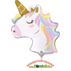 Folinis mini 14" balionas „Vienaragio galva”