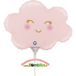 Folinis mini 14" balionas „Rožinis debesėlis”
