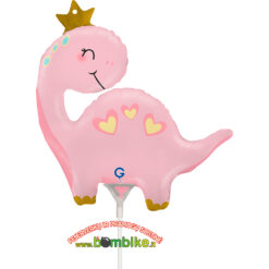 Folinis mini 14" balionas „Rožinis dinozauras”