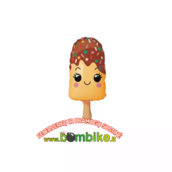 Folinis mini 14" balionas „Ledas ant pagaliuko - karamelė”