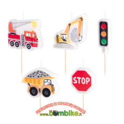 Žvakutės „Automobiliai- technika“