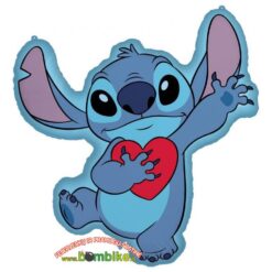 Folinis balionas „Stitch su širdele“