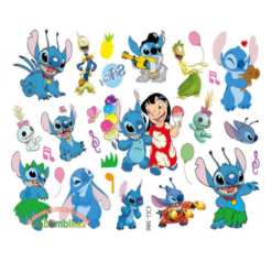 Laikinos tatuiruotės „Stitch“