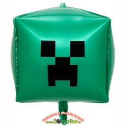 Folinis balionas „Minecraft žalias kubas“