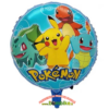 Folinis apvalus balionas „Pikachu - pokemon“