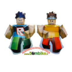 Folinis balionas „Roblox žmogeliukas“