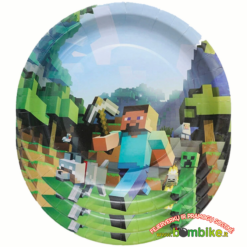Popierinės lėkštutės „Minecraft”