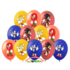 Lateksinių balionų rinkinys „Ežiukas Sonic“